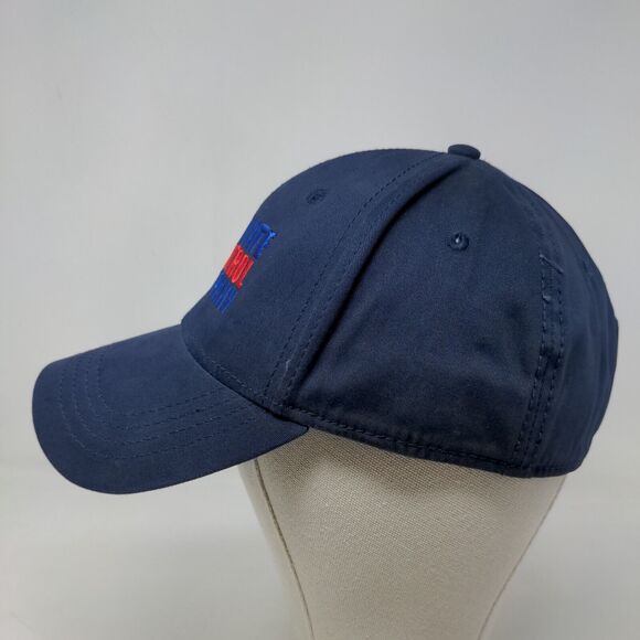 Cap America Golf Men's Fitted Hat Blue Size L/XL Climate Control Company Logo - Picture 3 of 7